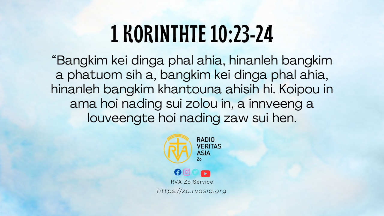 1 KORINTHTE 10:23-24