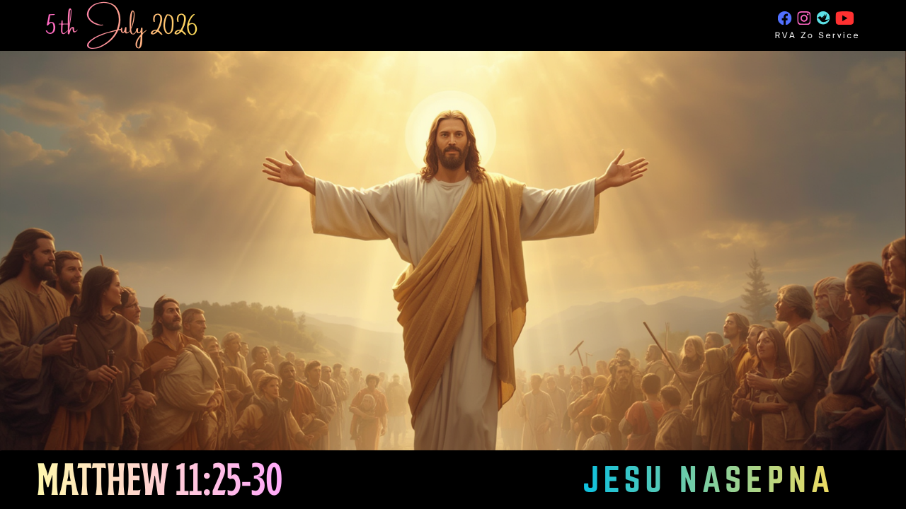 Matthew 11:25-30