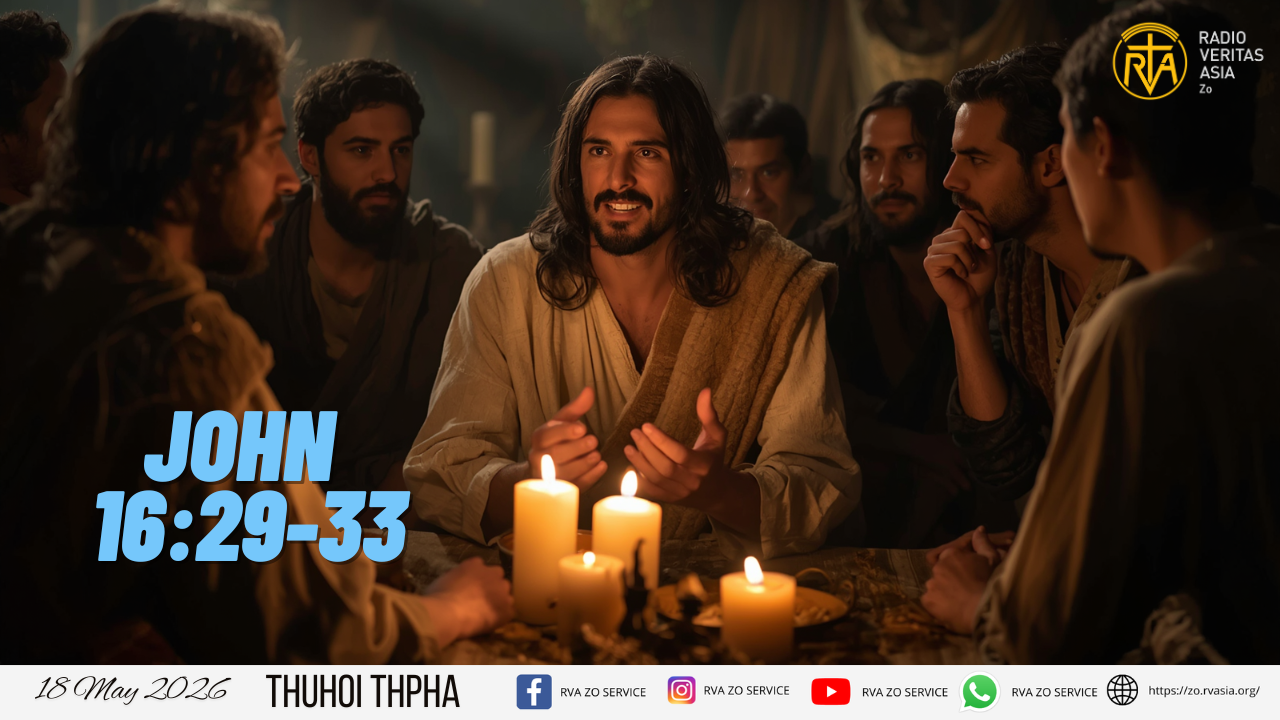 John 16:29-33