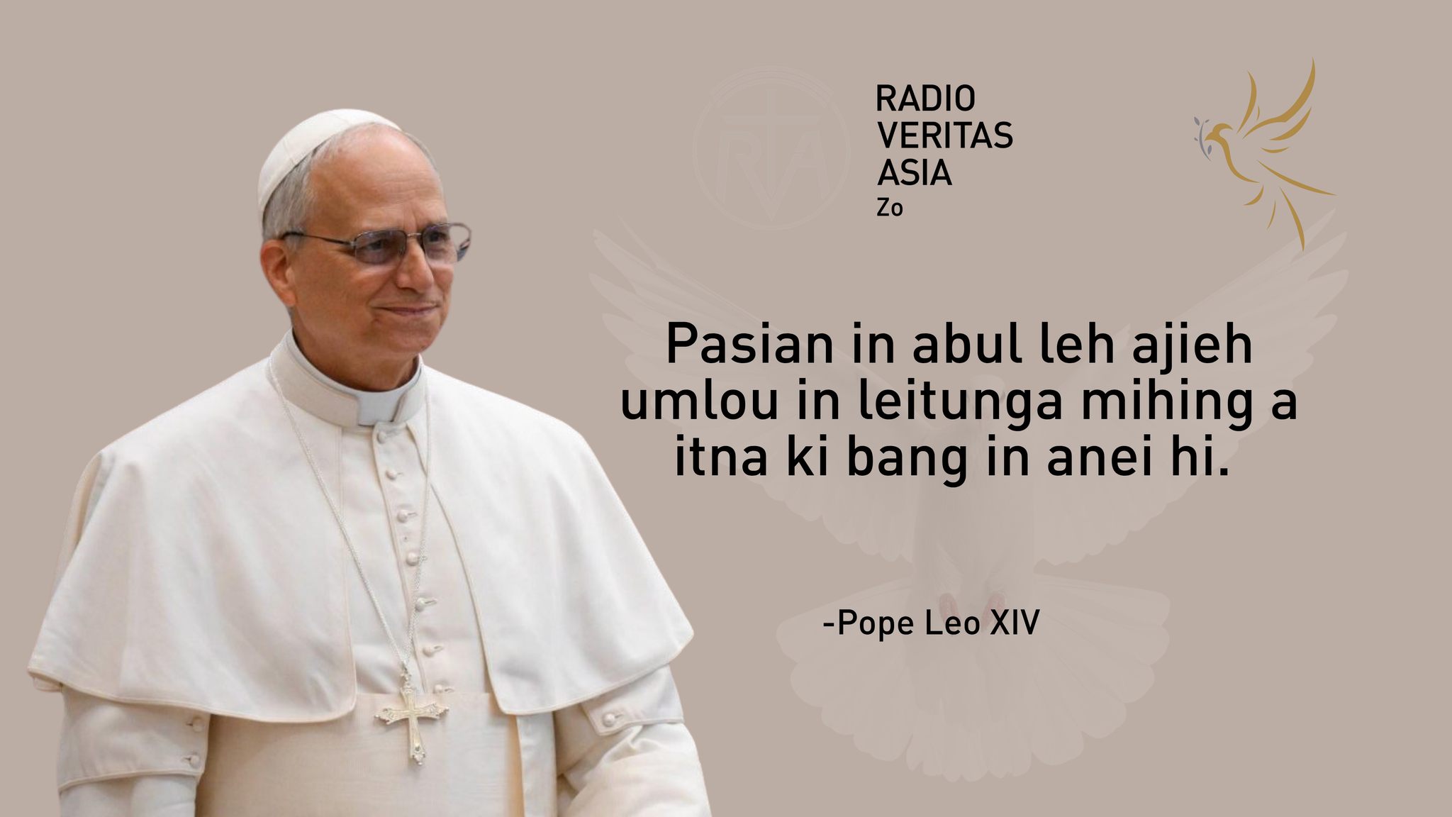 Pope Leo XIV kamteng