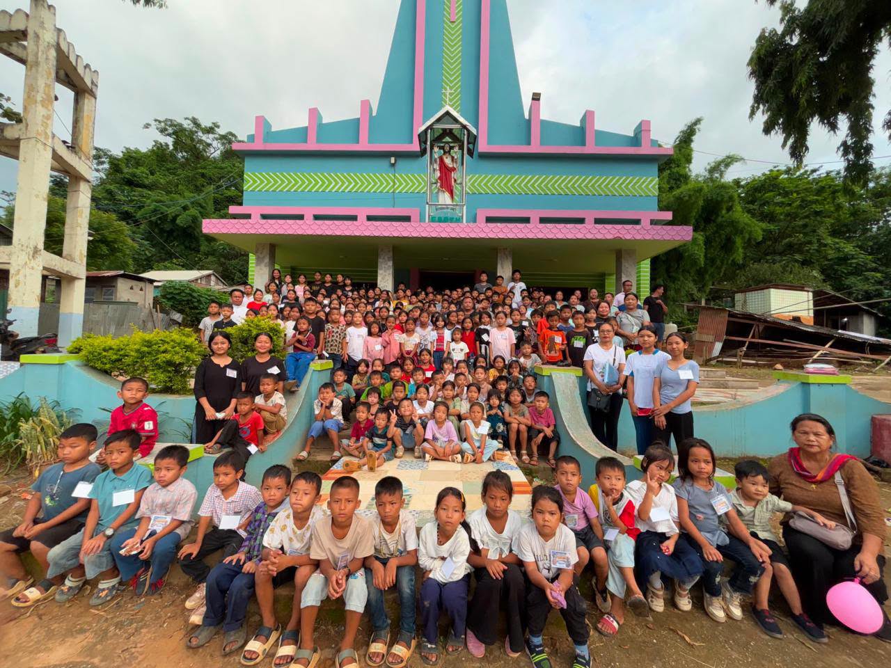 St. George Catholic Parish in naupang camp lawchingtah in sai hi