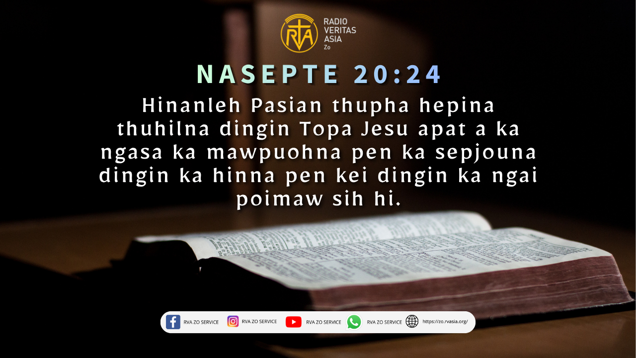 Nasepte 20:24