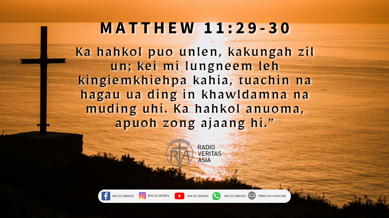 Matthew 11:29-30