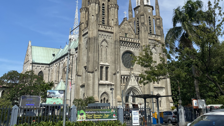 Jakarta, Indonesia a The Church of Our Lady of the Assumption Cathedral.