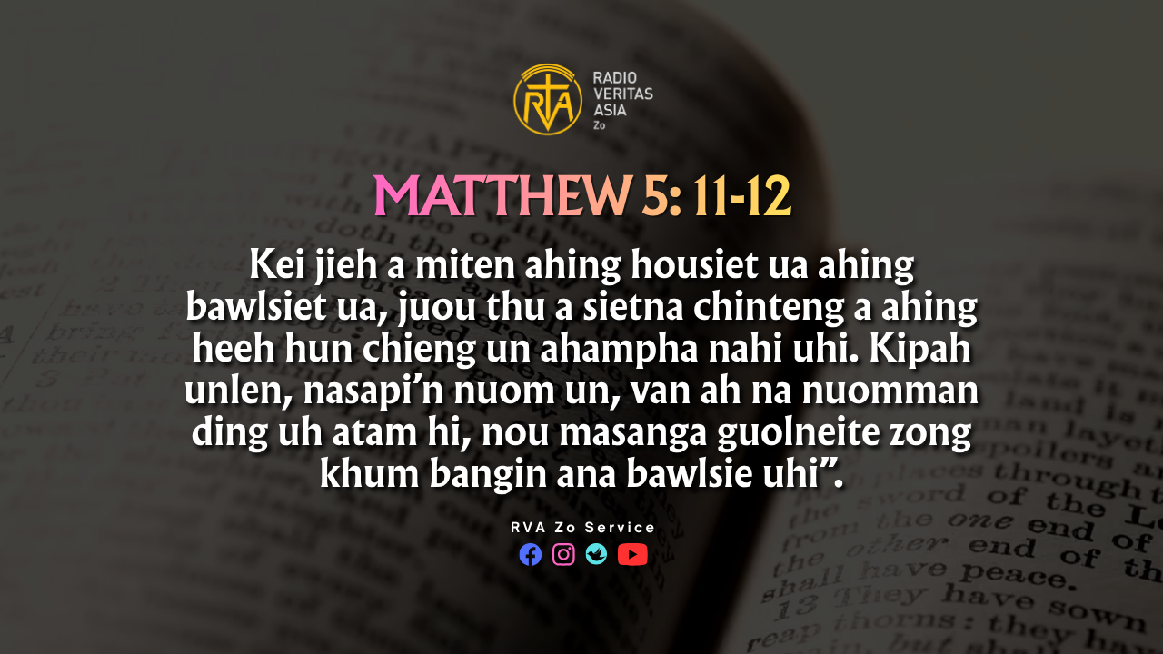 Matthew 5: 11-12