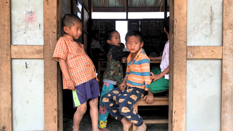 Myanmar gam a sanginn a naupangte (Photo Catholic Archdiocese of Melbourne)