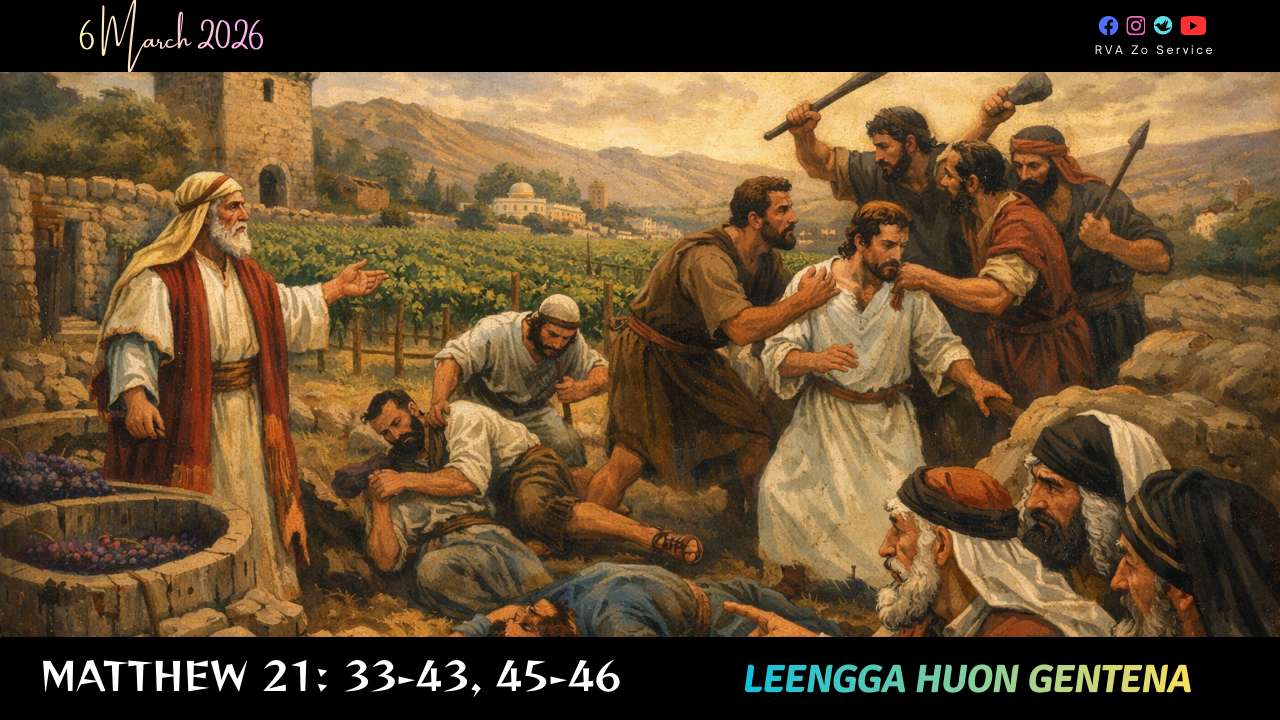 Matthew 21: 33-43, 45-46