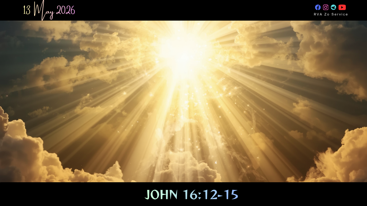 John 16:12-15