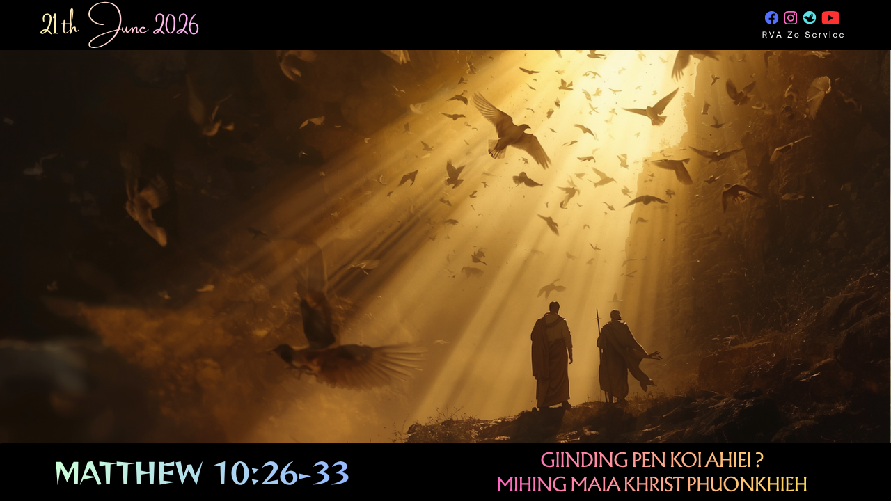 Matthew 10:26-33