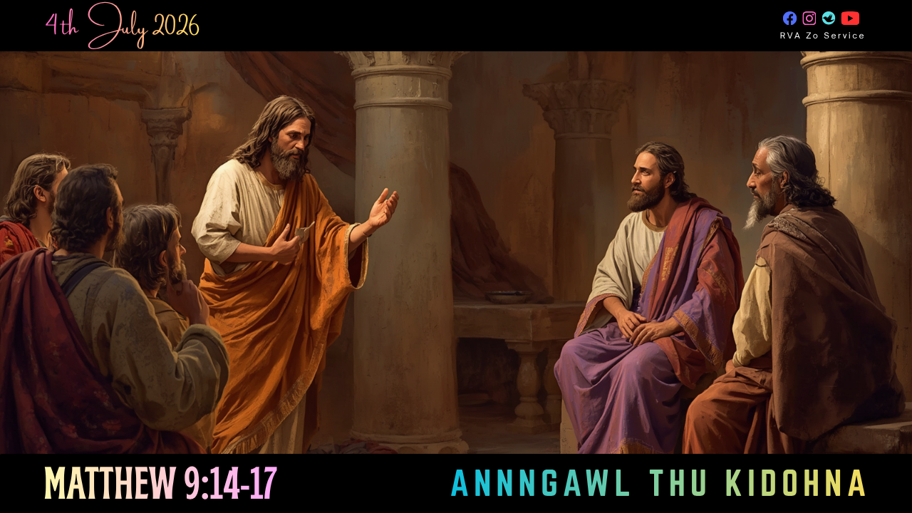 Matthew 9:14-17