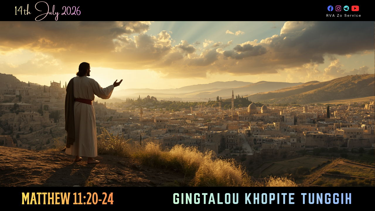 Matthew 11:20-24