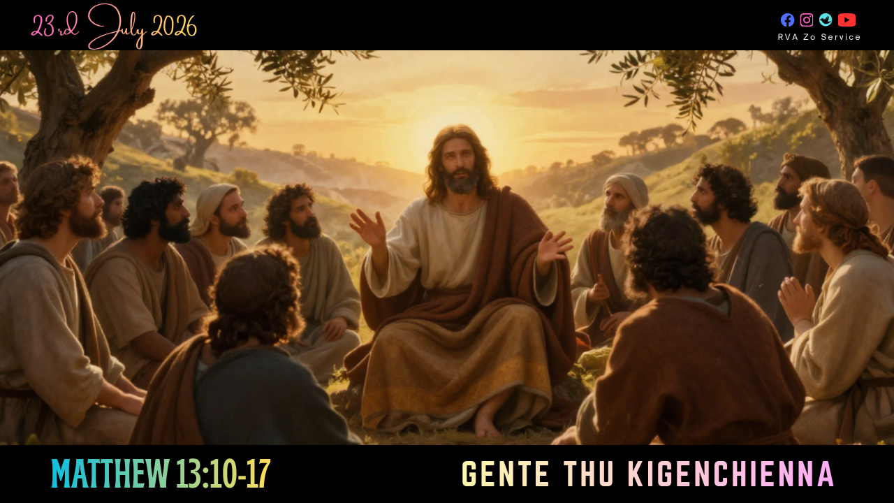 Matthew 13:10-17
