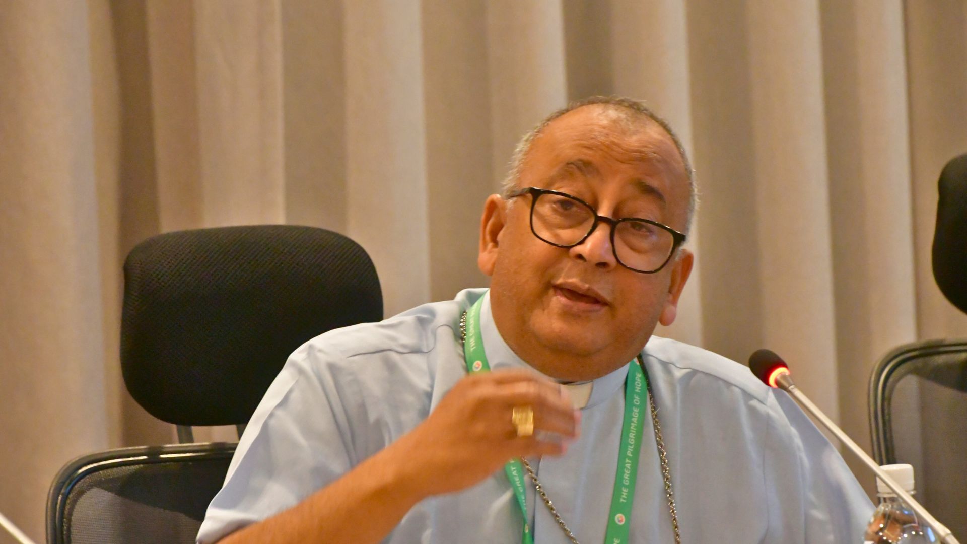 November 29 nia press conference  The Light Hotel, Penang, Malaysia a Bishop George Palliparambil in media toh kisai a Asia gamkai a pawlpi malam hun adinga kikupna aneina.