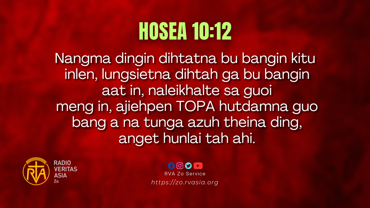 HOSEA 10:12 