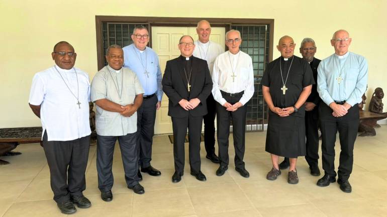 Port Moresby a FCBCO executive meeting, Oceania huom sunga bishopte, May 11–15, 2025.