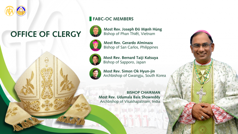 FABC office for Clergy in atahlat dan in Synodal kivaipuo dan hi tuhun Pawlpi ading a ngaiven poimo mama khat ahita