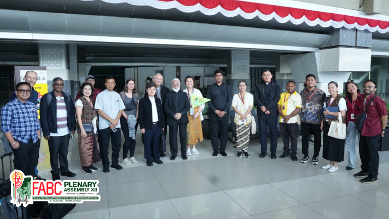 Asia continent gamhuop sung pan in Cardinal, Bishop, priest religion leh Lay leaders ten “The 12th Plenary Assembly of the federation of Asian Bishop conference(FABC) mang khom ding in tarik 20th July 2026 ni in Jakarta's Soekarno-Hatta International Airport tung chiet ta uhi.
