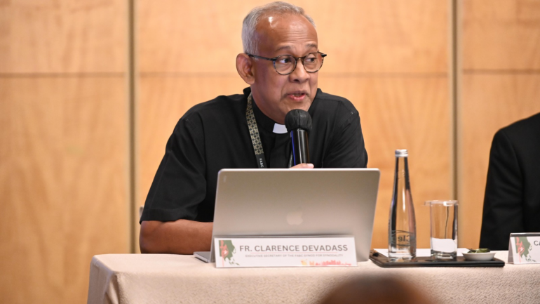 "Synodal hattuom hithei tahtah na ding a poimo masa pen khu ahileh lungtang a kikhel na ahi," Fr. Clarence Devadas.