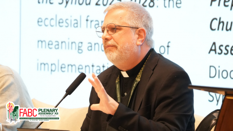 Tami "synod on Synodality" hattuom chin a zat ding kichi pen in khotang sung a pasian hagau siengthou nasep dan leh panlah na te muthei na ding in panlah ding in Asian gam a bishop leh Hattuom lamkai te kung a gen hi.