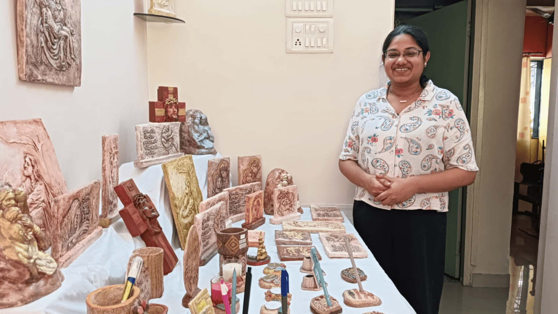 Mumbai a Giselle Wilson nasep hi Laudato Si’ ecological vision apat etton khat ahia, tami in khuo leh hui etkol na ding in tamtah apoimo hi