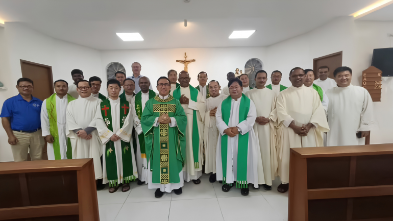 Bishop Marcelino Antonio “Junie” Maralit Jr. in Oct. 5–8 sunga Silang, Cavite a ni li sung workshop kineina ah RVA coordinator te retreat amapui hi.
